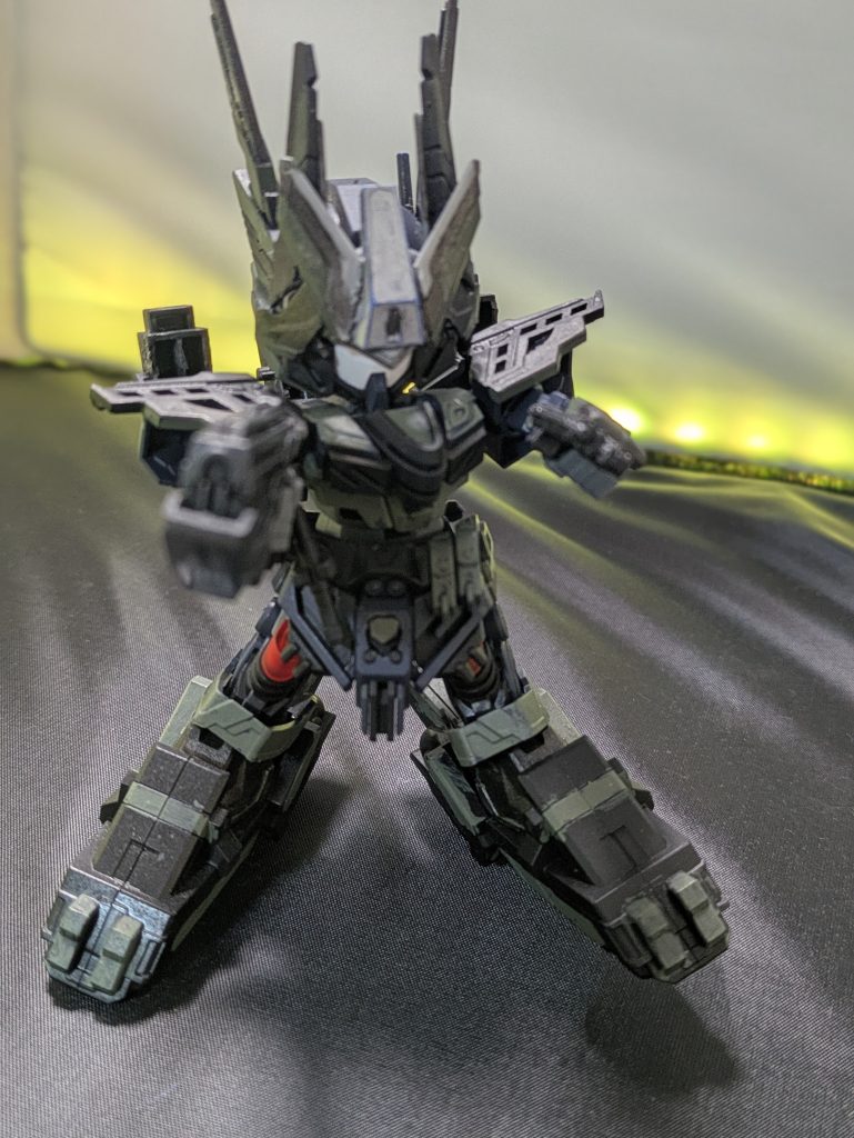 ダブルピストル威力の高い01と取り回しの良く、連射できる02を使い分ける