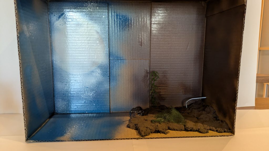 てか、ジオングってので投稿したけど一番見て欲しかったのは、背景なんですよね～（笑)　結構こって作ったんですけどどうですか？