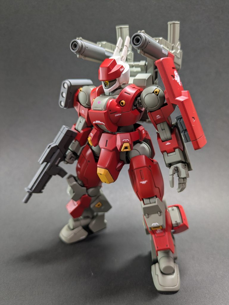 キットのスタイルはそのままに30MMやジャンクパーツを使って追加装備を作ってみました。