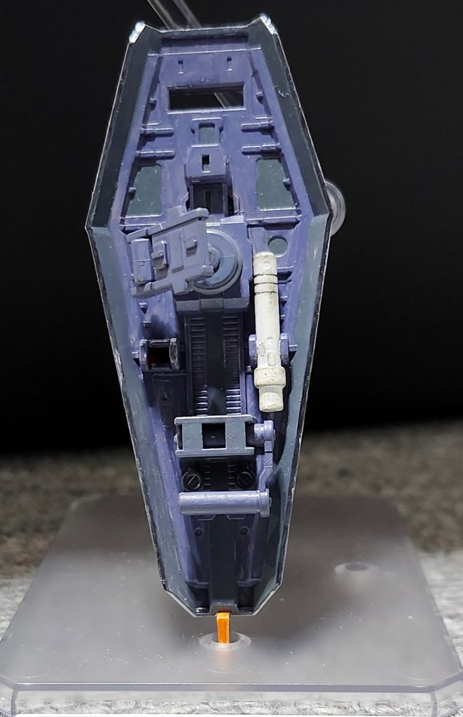 シールド裏はマスキング無しで色分けしました。