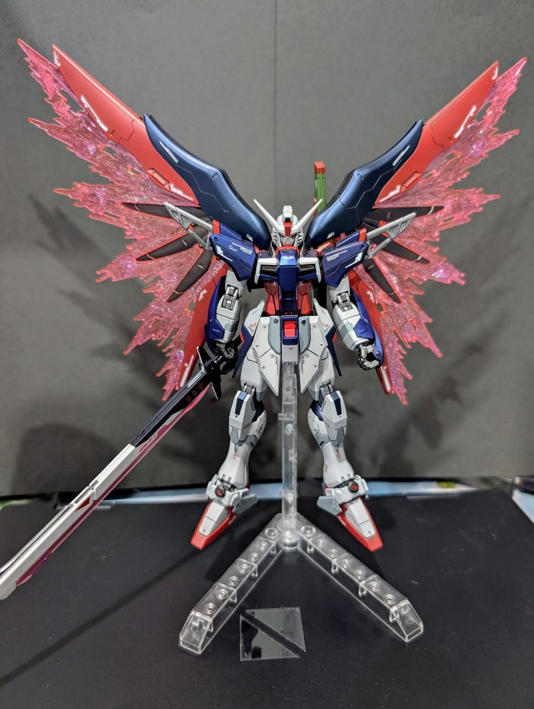 最後のトップコートは初セミグロスクリアーを使いましたが良いですね!プリズムブルーブラックやウルトラマリンブルーが綺麗な艶感が出ていて使って正解でした✨