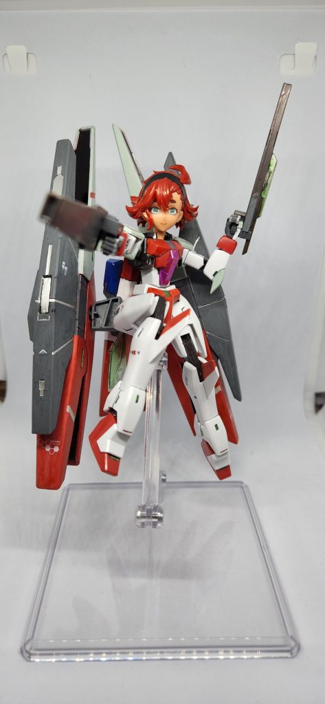 GNアーチャー作ってたら気が付いたらスレッタになっていた。何を言ってるか分かんねーだろうが俺も分からん。ただ言えるのは、スレッタはカワイイと言う事だ。