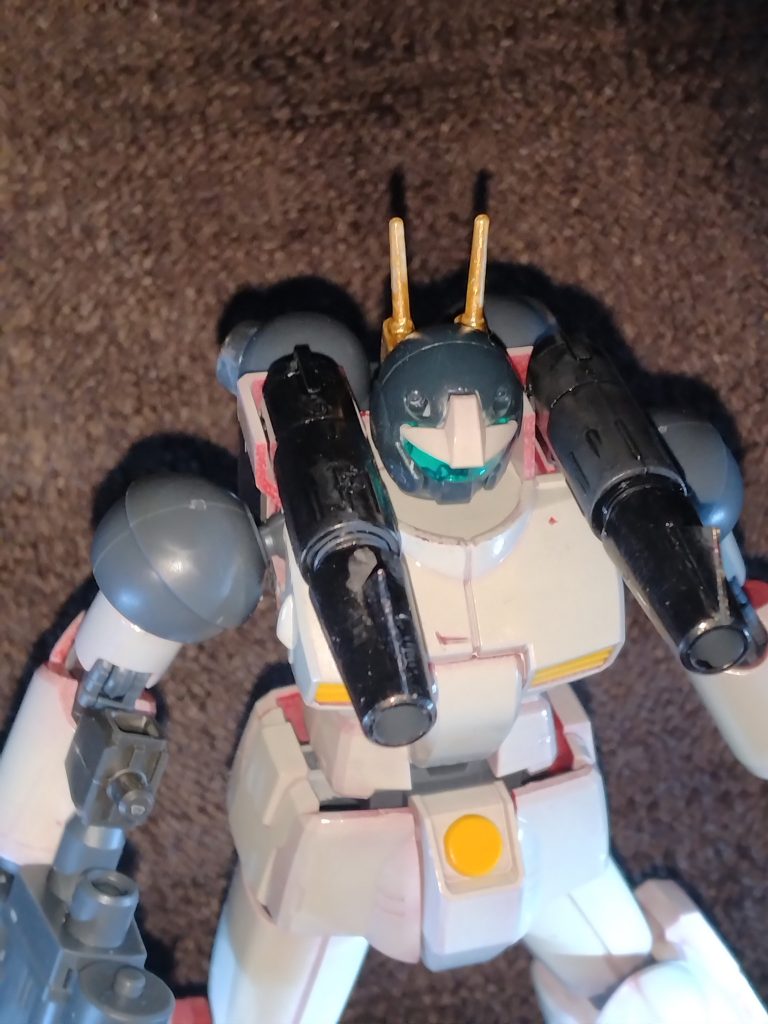 筆塗りで塗装してエアブラシを使ったんですが下地を塗るの忘れました。ちくしょー