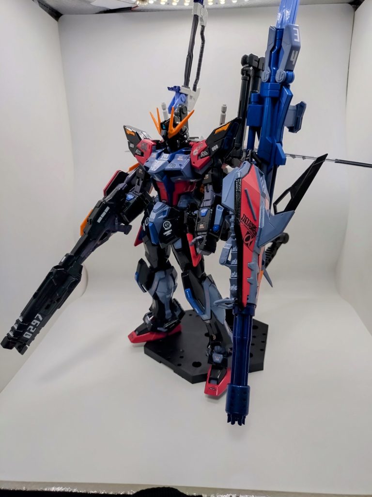 エールストライカーパックやコンバインシールド等、全て全塗装したので、かなり疲れました(汗)