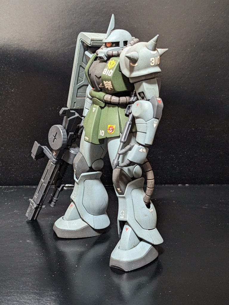 HGUCザク　リバイブ–3枚目/制作者：おにぎりです。