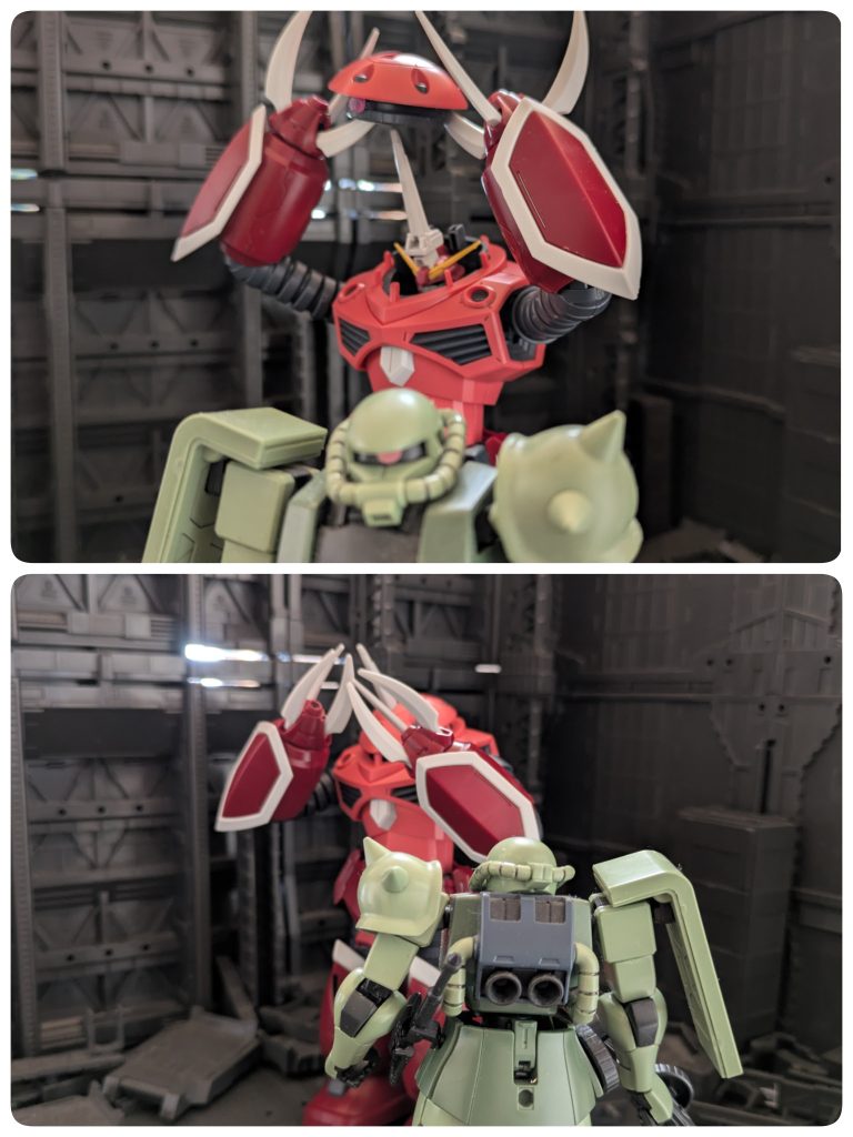 トニーたけざきがズゴックの中身がザクだと言うから。