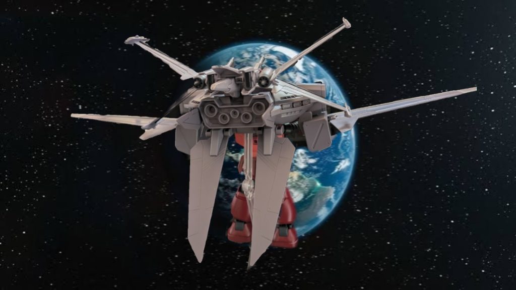 キャバリアーの後ろ姿が物々しい。種運命放映後すぐに上映しなくてよかった気がする。（技術的な意味で）