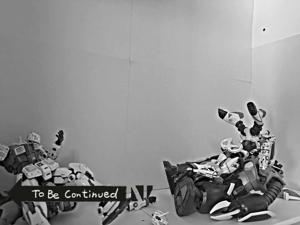 あ…（こいつ頭からビームサーベル出せるんだった。）