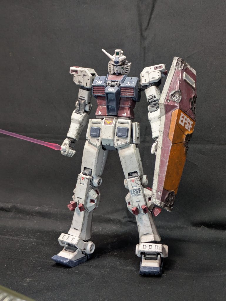 MG1/100 FAガンダムTB–2枚目/制作者：さなだむつき