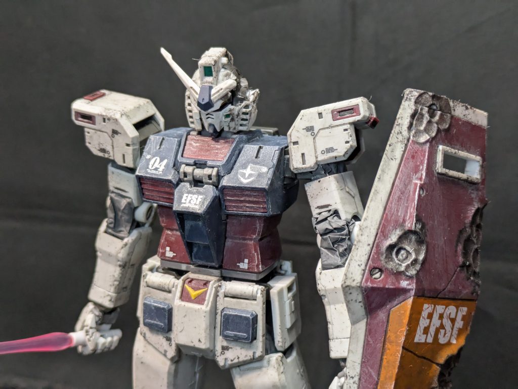 MG1/100 FAガンダムTB–4枚目/制作者：さなだむつき