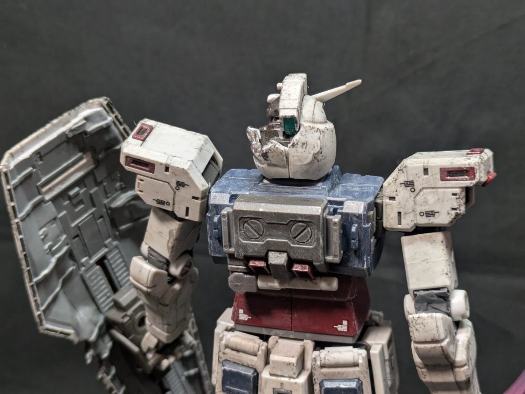 MG1/100 FAガンダムTB–7枚目/制作者：さなだむつき