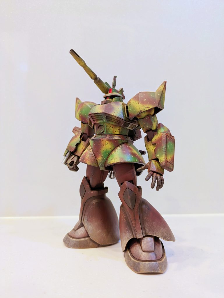 と、言ってもアンブッシュ迷彩にしたかっただけなので特別なことは何もしていません😆