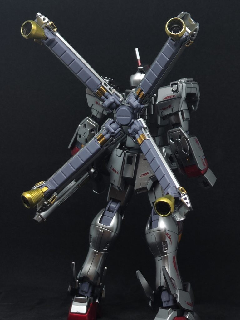 クロスボーンガンダムX0ちょい塗り✨–3枚目/制作者：@teddedvirukisu