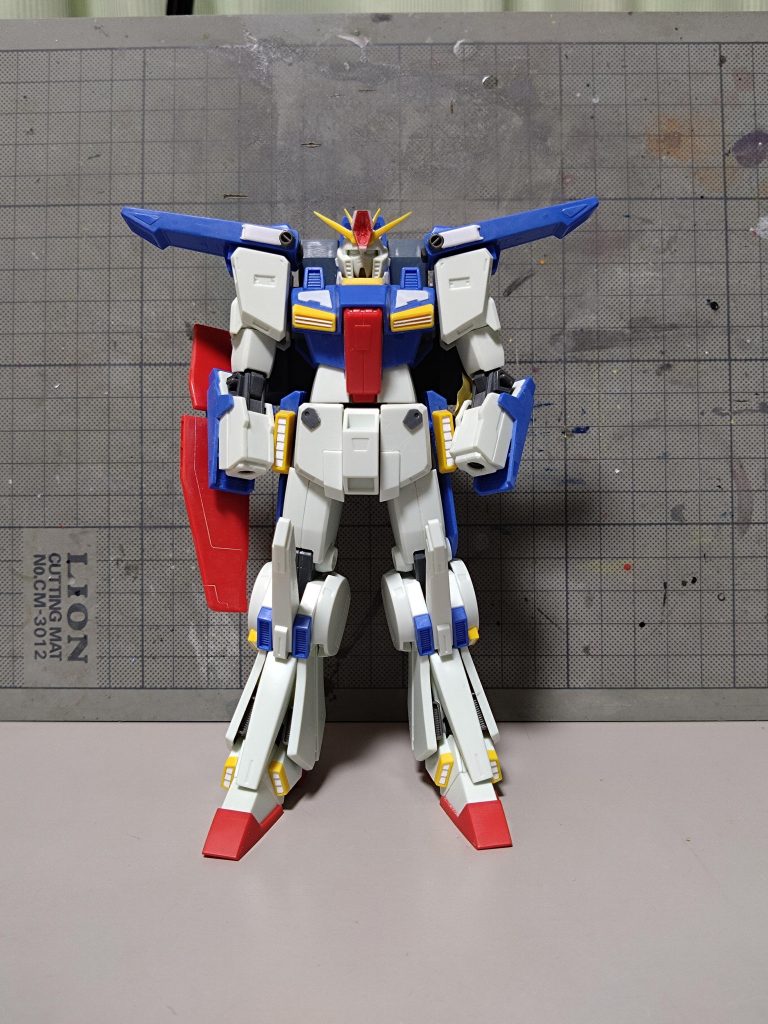 HGUC  ZZガンダム  ツヤ消しキャンディー–2枚目/制作者：Yo1