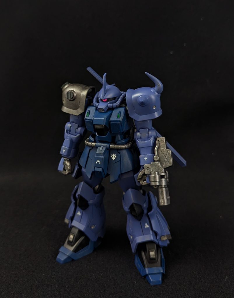 カラーリングはわりと適当に決めましたがわりとまとまったと思いますそしてウェザリングマスターを買ったので初めてウェザリングをしてみました