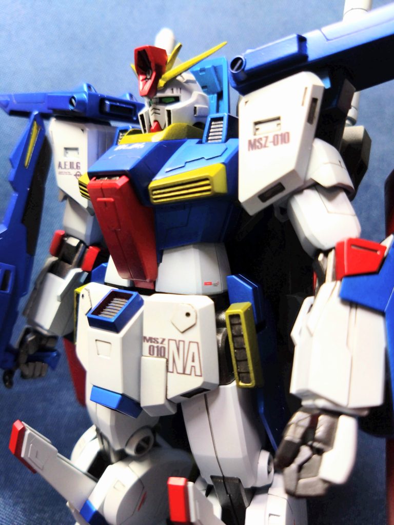 HGUC  ZZガンダム  ツヤ消しキャンディー–6枚目/制作者：Yo1