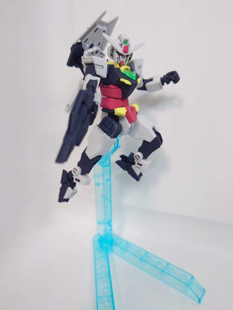 コアガンダム。墨入れで一部破損(zaku-kao4)見立たない箇所でしたので、そのままです。