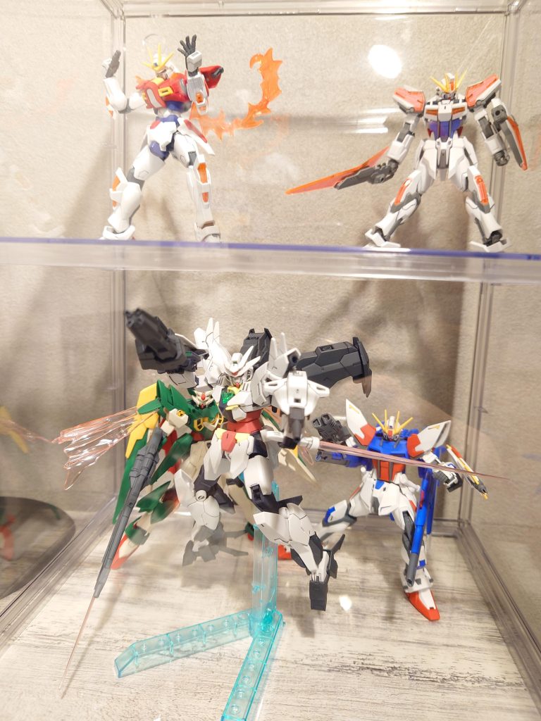 最後にビルド系の仲間たちと一緒に(gandam-hand2)