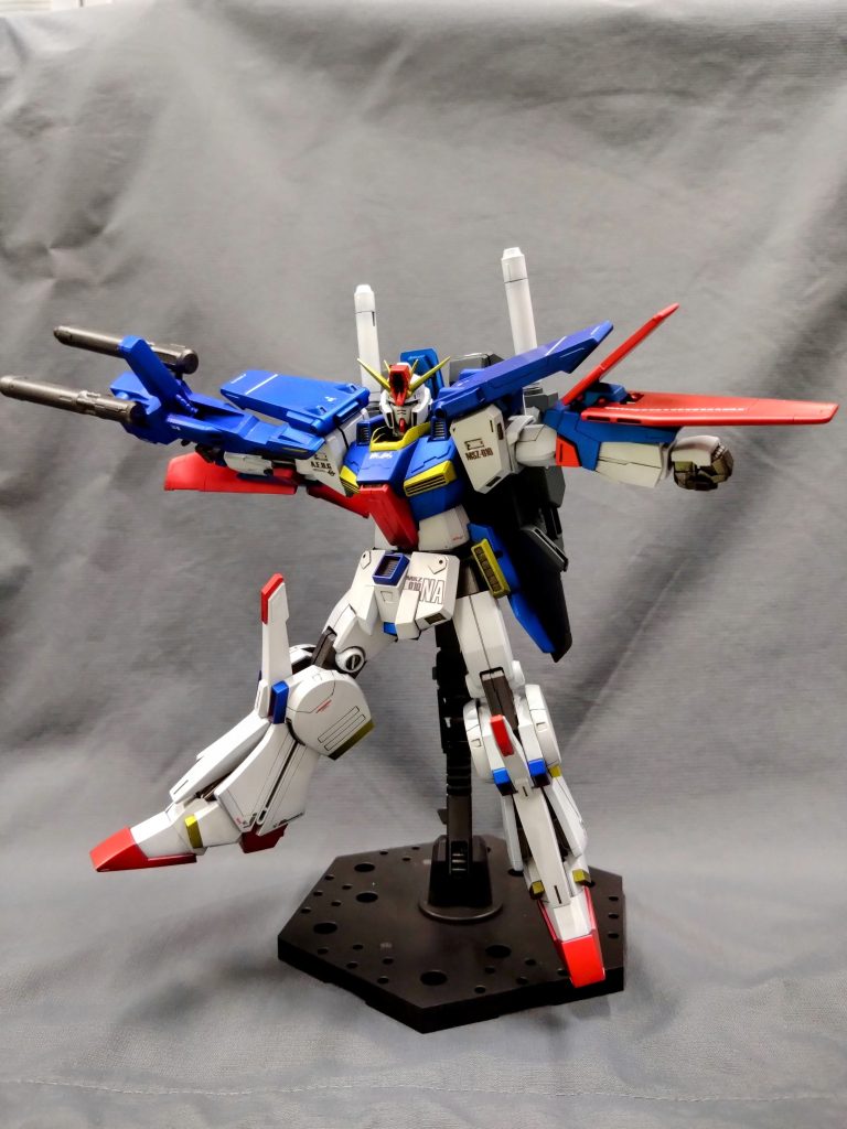 HGUC  ZZガンダム  ツヤ消しキャンディー–2枚目/制作者：Yo1