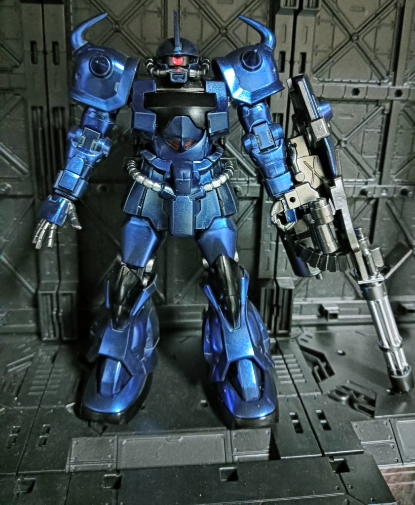 グフメタリック塗装–2枚目/制作者：domingo