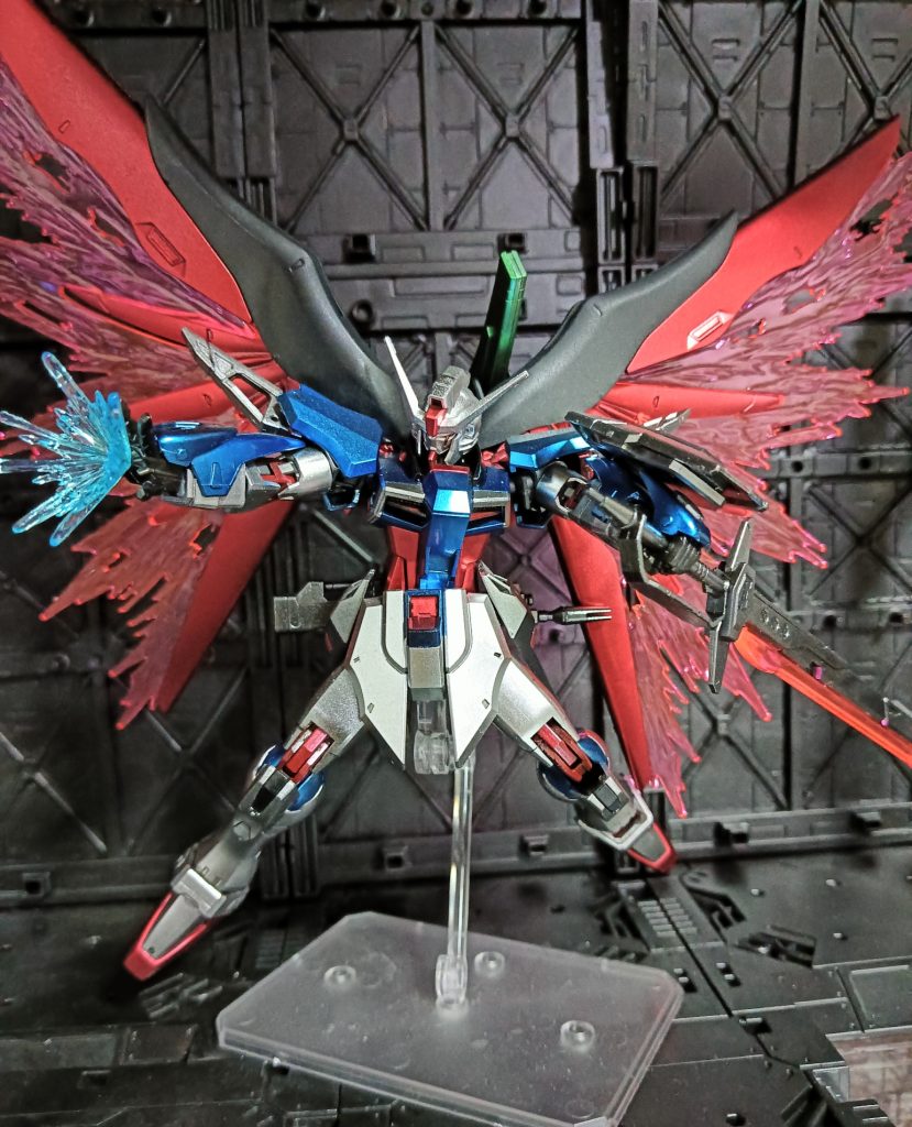 HGCEデスティニー　メタリック塗装–2枚目/制作者：domingo