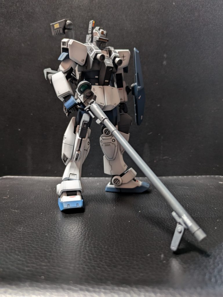 フェダーインライフルは今回かなりアレンジしてます。劇中だとゼータ登場時のままですが、さすがにアップデートされてるはずがコンセプトです。