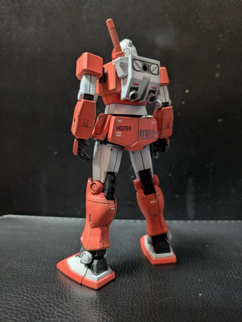 ライトアーマー自体かなりシンプルな作りなのでちょっとだけマーキング多目です。