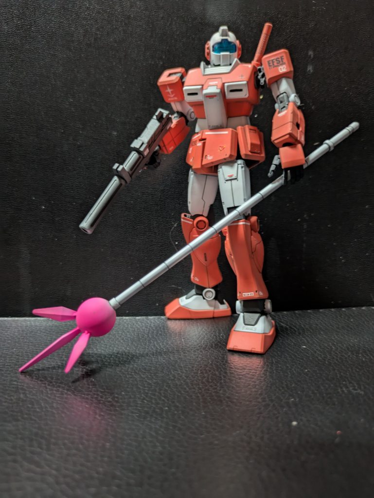 ビームジャベリンもなかなか似合います。