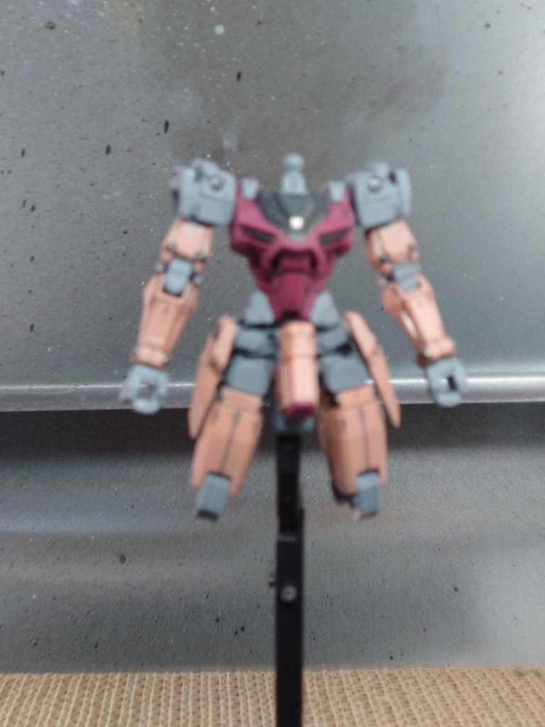 換装作業写真がボケてた