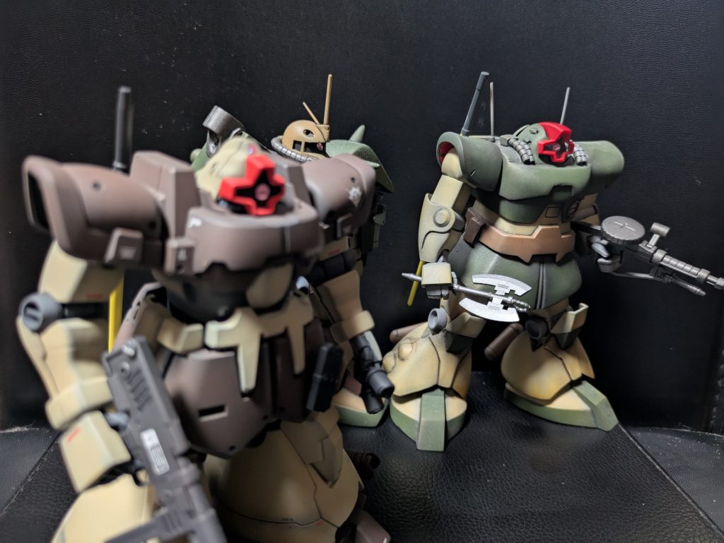 殆どドワッジが主役みたいなアングルになってしまいました。