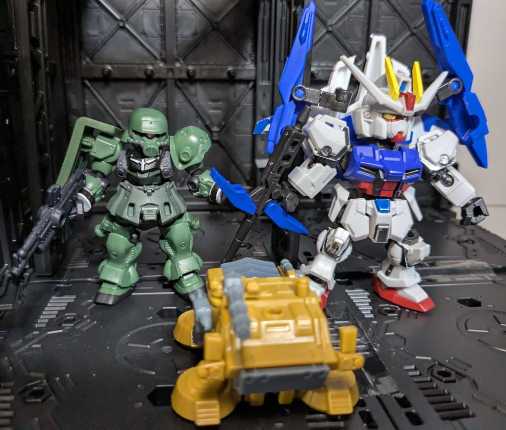 サイズ比較　モビリティジョイントと比べると結構サイズ差があって良いですね(^o^)