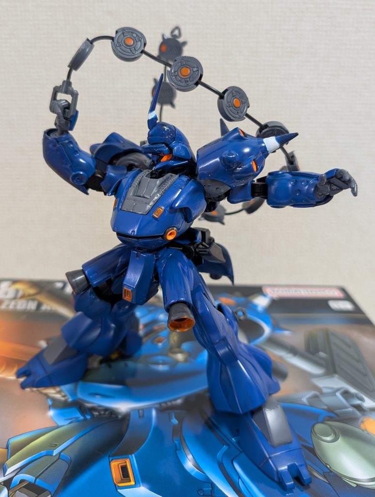 元にしたフレームは端白星ですが、脛はグレモリー、足首はフラウロスを使ってます。