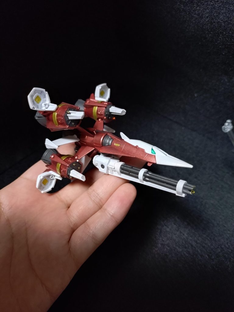 手のひらガンバレルくん。