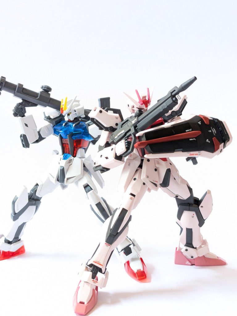 2体並べると味が出て良いですね(gandam2)I.W.S.P.も投稿するのでそれと合わせて見ていただけると嬉しいです、見てくれてありがとうございました!