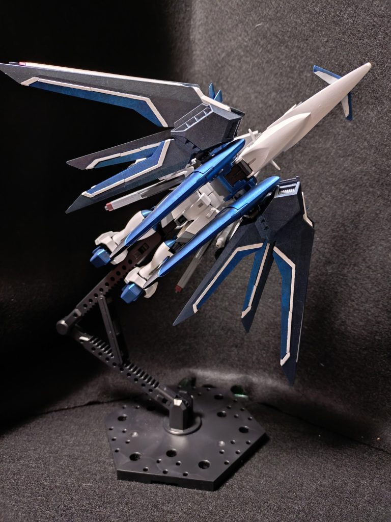 飛行形態上側。