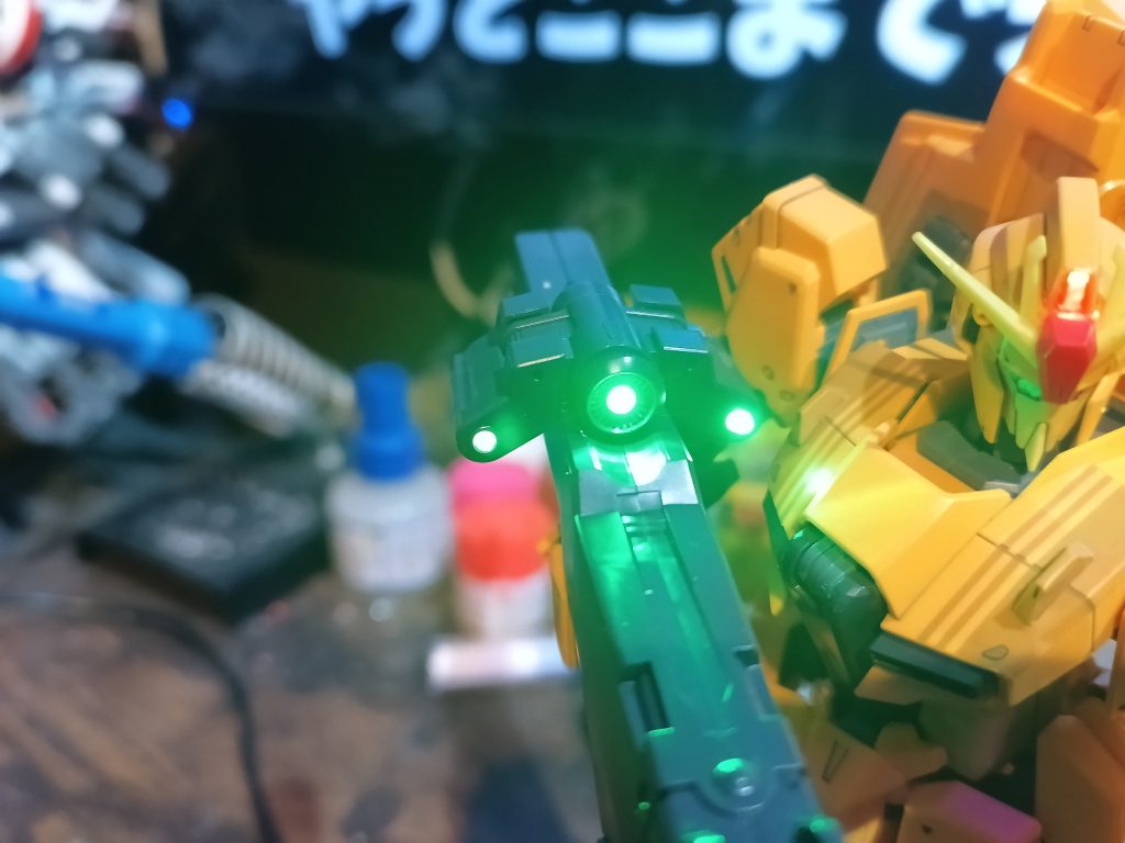 ビームキャノン、苦労した甲斐がありました😅💦