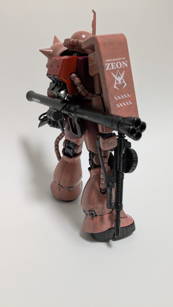 バック斜めです。このアングルがゴツゴツしてて一番好きかもです。