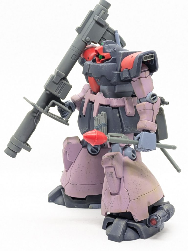 ガンダム試作2号機強奪、トリントン基地襲撃の立役者をイメージして製作したつもりで自己満足作品ですヽ(`▽´)/