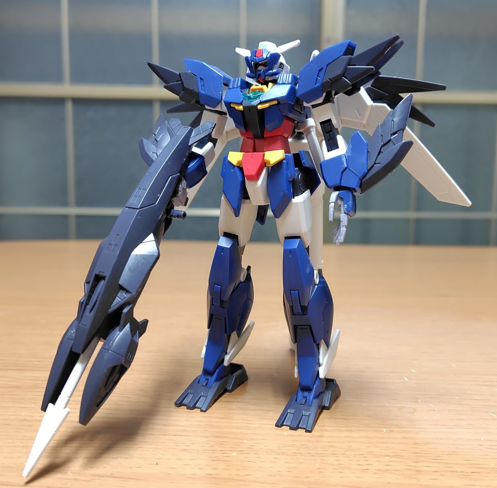 メルクワンウェポン、メルクワンユニットとドッキングしたコアガンダムの水中特化形態。故に地上戦は不得手。