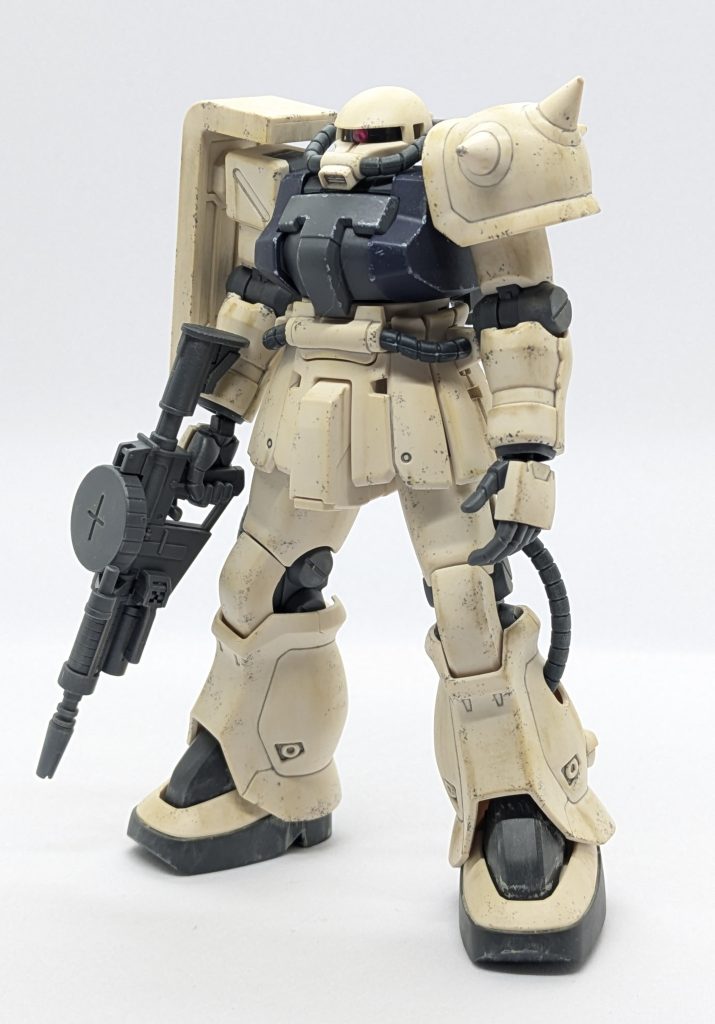 今回は丁寧に組んだつもりです！珍しくスパイクアーマーは合わせ目消してます。