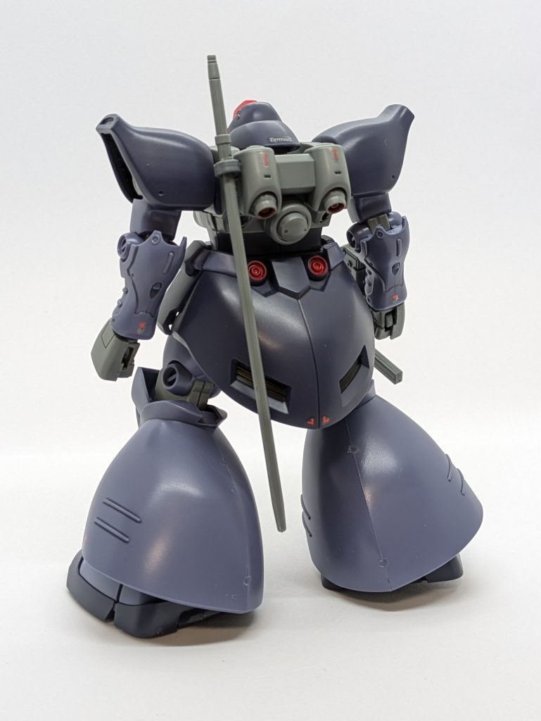 リアビュー！作中はプロペラントタンクは使用してなかったように見えたので無しで