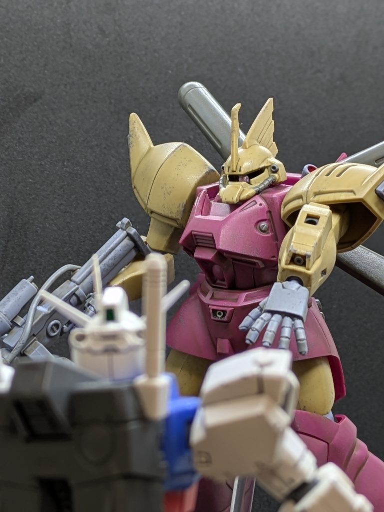 何とかリメイク復活出来て自己満足です!ザクの日みたいですが、ゲルググで🤭