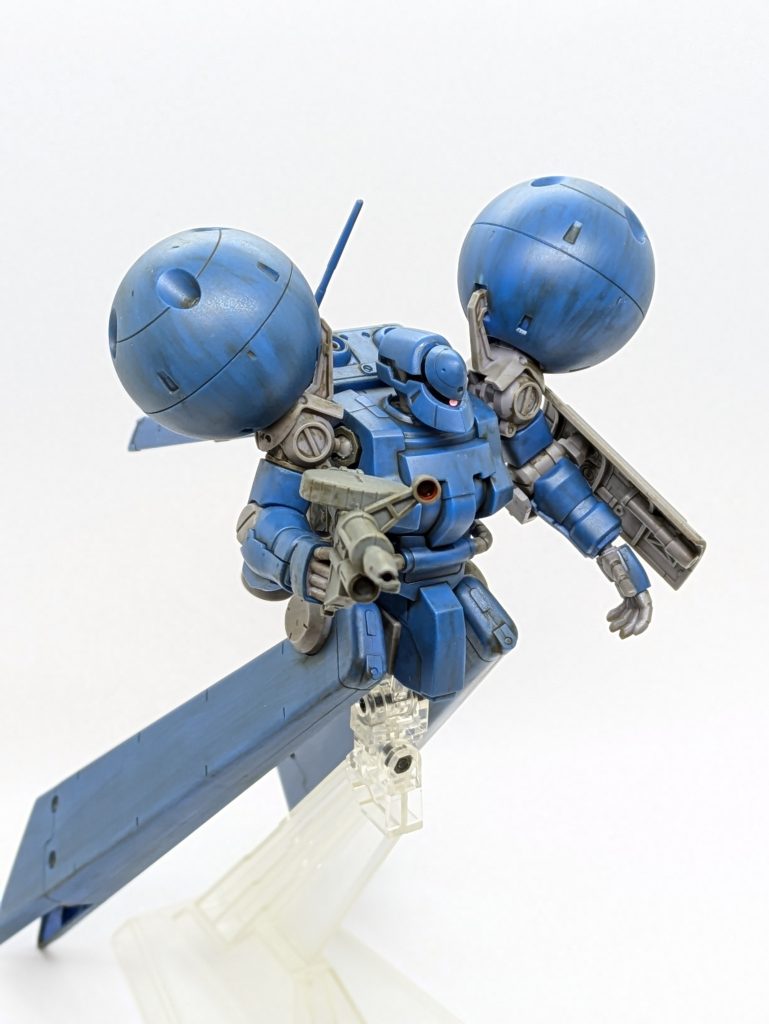 モノアイ可動は頑張れませんでしたが出来はチャッちい感はなくなってますかね？