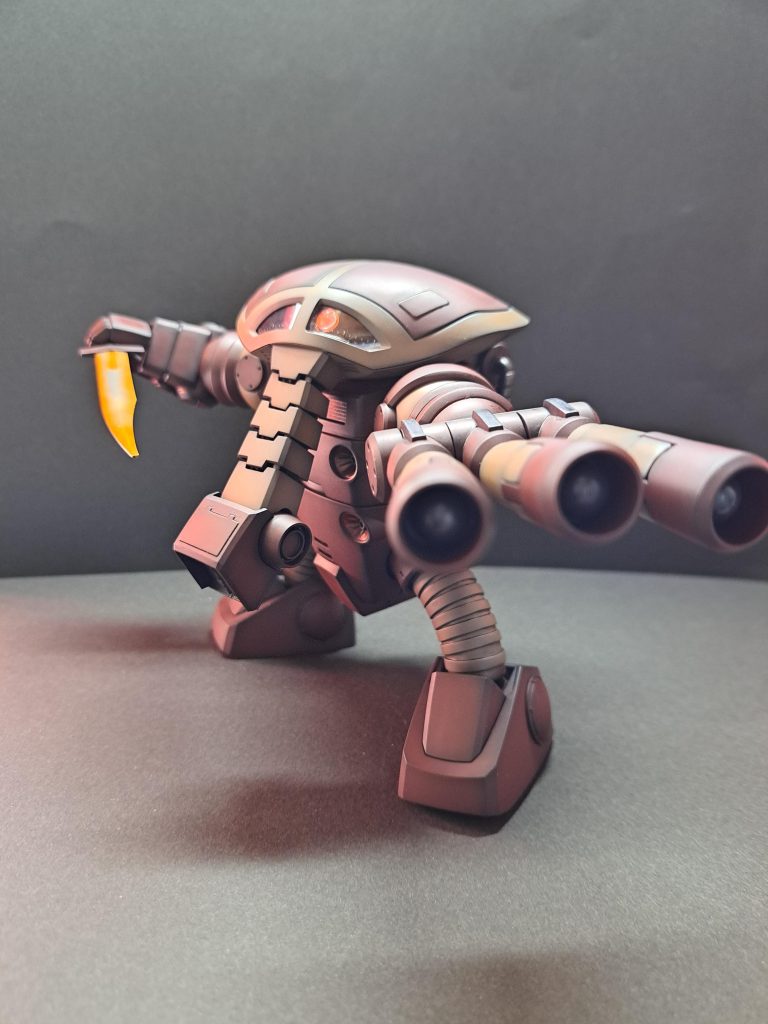 こんなにジュアッグが格好いいとは思いませんでした(笑)全く不満もなく作りやすいキットだと思います