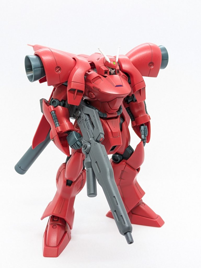 シーマ様のガーベラロールアウト版、プレバンです！映像だとDVDBOX？Blu-ray？の特典でしたかね？