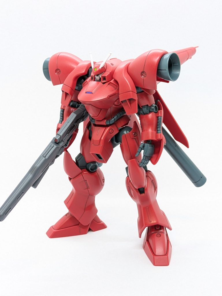 ロールアウト版なので半艶のみで終わらせました〜通常版より赤味が強いですかね？シーマ様も可愛くピンクにしたかったのかな？私はコッチが好きです！