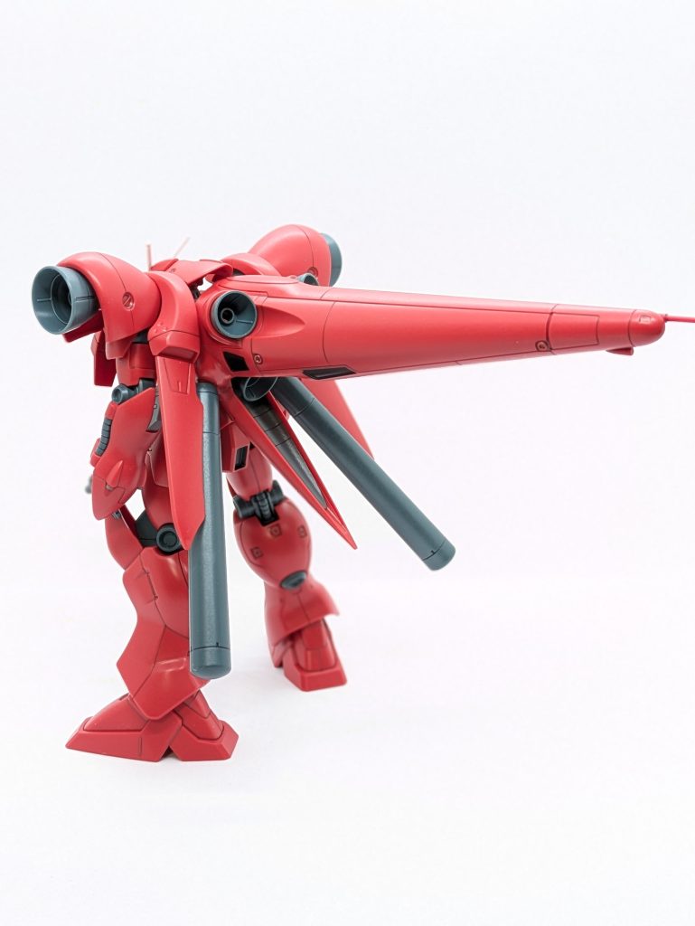 ブースターは長くてちゃっちい撮影ブースじゃギリギリです！これ付きで動いてる姿が見たかったな