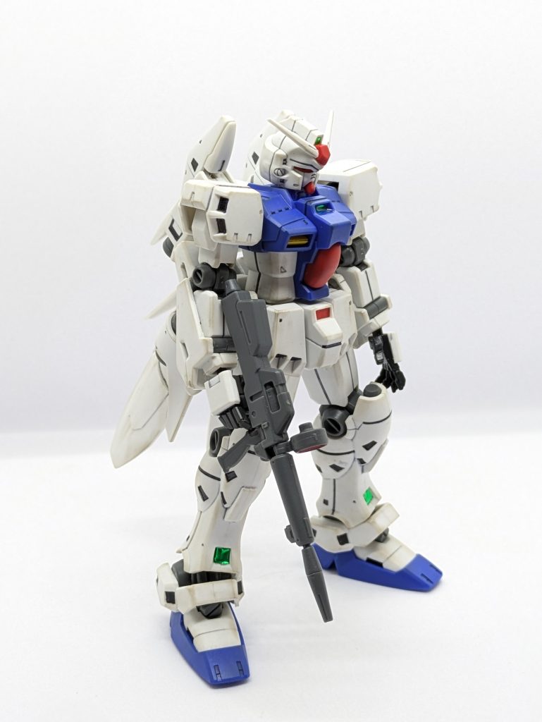 パチ組過去作を勝手に0083縛りの為に掘り起こしてリメイクしました！　発売の年代を考えるとプロポーションいいですよね？