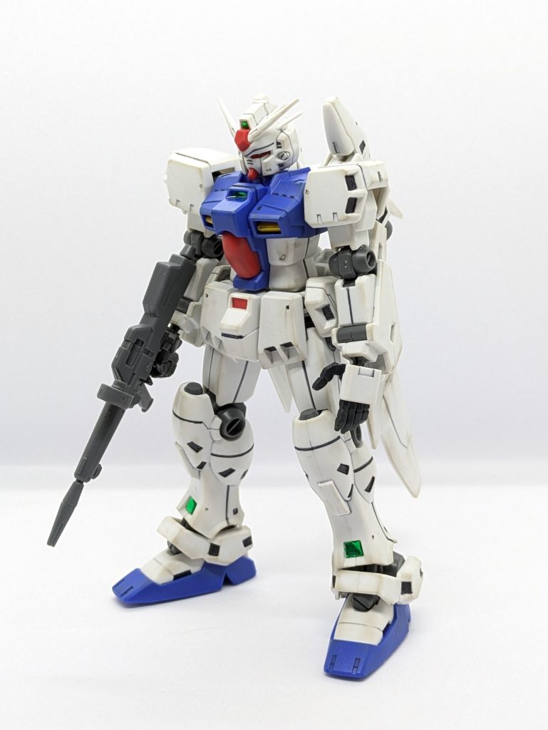 残念ながら全てを発掘出来ず、シールド・バズーカ・ハンドパーツが揃いませんでした⤵️