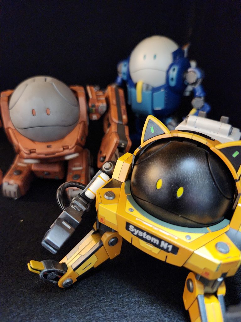 ハロプラ3体衆見参!